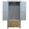 Modern 2 Door 2 Drawer Wardrobe 